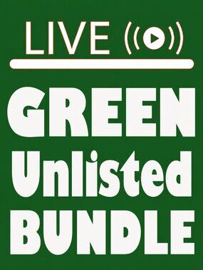 GREEN- Unlisted BEAUTY BUNDLE